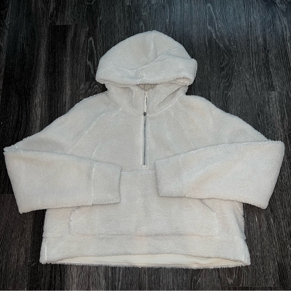 lululemon ‘scuba oversized half-zip *fleece’